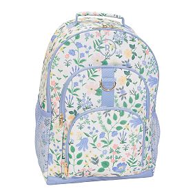 Gear-Up Rifle Paper Co. Bramble Fields Cream Backpack and Cold Pack Lunch Box Bundle, Set of 3