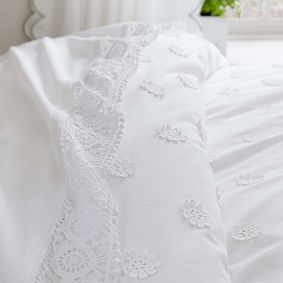 Helena Eyelet Duvet Cover