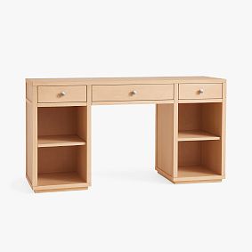 Keaton Storage Desk, Natural