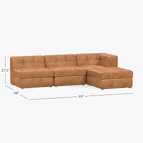 Baldwin L-Shaped Sectional Set with Storage (99&quot;)