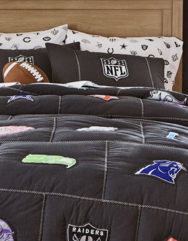 High quality Pottery Barn Teen x NFL Brights Logo Sheet Set Twin Twin XL NEW