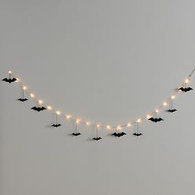 Bat Halloween String Lights