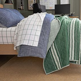 Windward Stripe Reversible Quilt