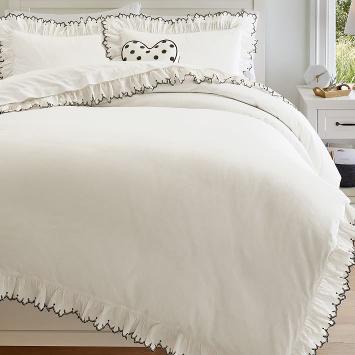 Emily &amp; Meritt Ruffle Duvet Cover