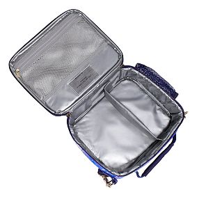 Gear-Up Colour Flow Gold Metallic Deep Blue Cold Pack Lunch Box