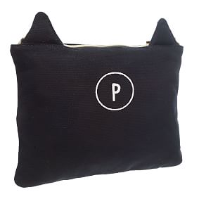 Emily &amp; Meritt Black Kitty Recycled Pencil Case