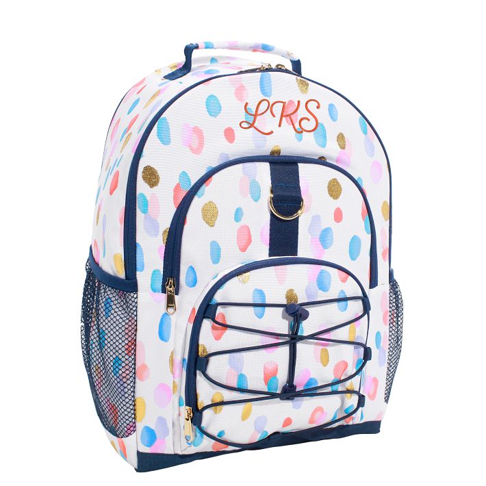 Gear-Up Metallic Rainbow Drops  Backpack