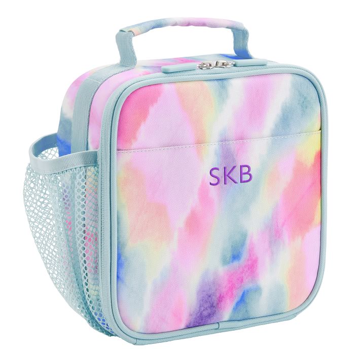 Gear-Up Watercolour Rainbow  Tie-Dye Lunch Box