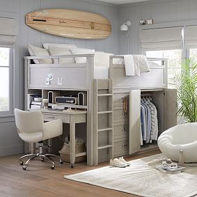 Hampton Closet Loft Bed