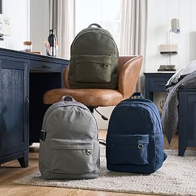 Northfield Classic Navy Washed Recycled Backpack