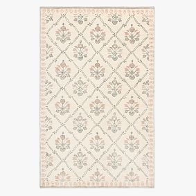 Floral Bouquet Rug, 5x8, Multi