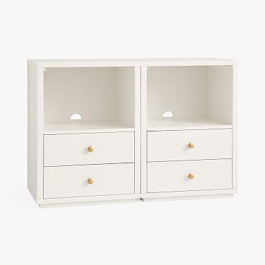 Keaton 2-Drawer Bookcase, Set of 2 (44")