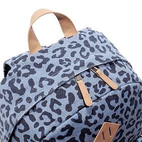 Northfield Blue Leopard Recycled Backpack