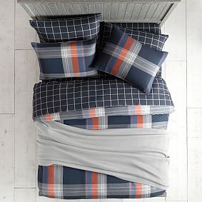 Walker Plaid Duvet Cover - Shop The Look