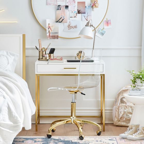 Pottery barn parsons mini desk discount