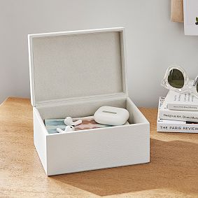 Elliot Leather Storage Box