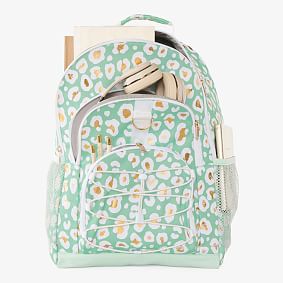 Gear-Up Aqua Gold Metallic Leopard  Backpack