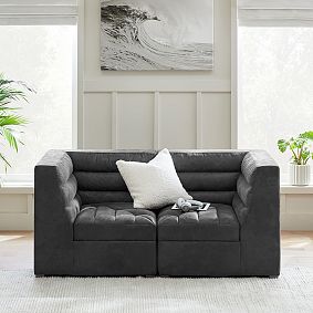 Hudson Loveseat Set with Storage (64&quot;)