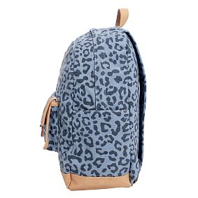 Northfield Blue Leopard Recycled Backpack