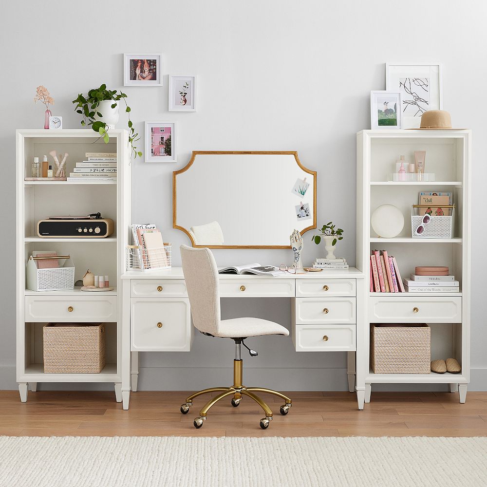 Auburn Storage Desk &amp; Bookcase Set (108&quot;)