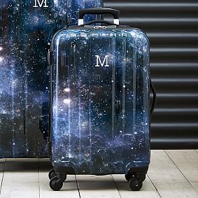 Channeled Hard-Sided Galaxy Carry-on Spinner