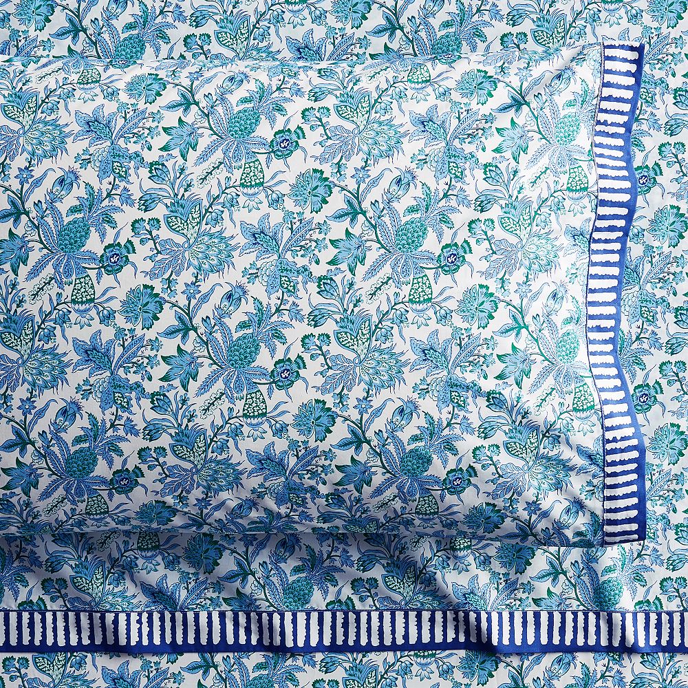 Eleanor Floral Organic Sheet Set