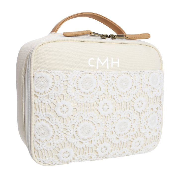 Northfield Cream Crochet Cold Pack Lunch Box