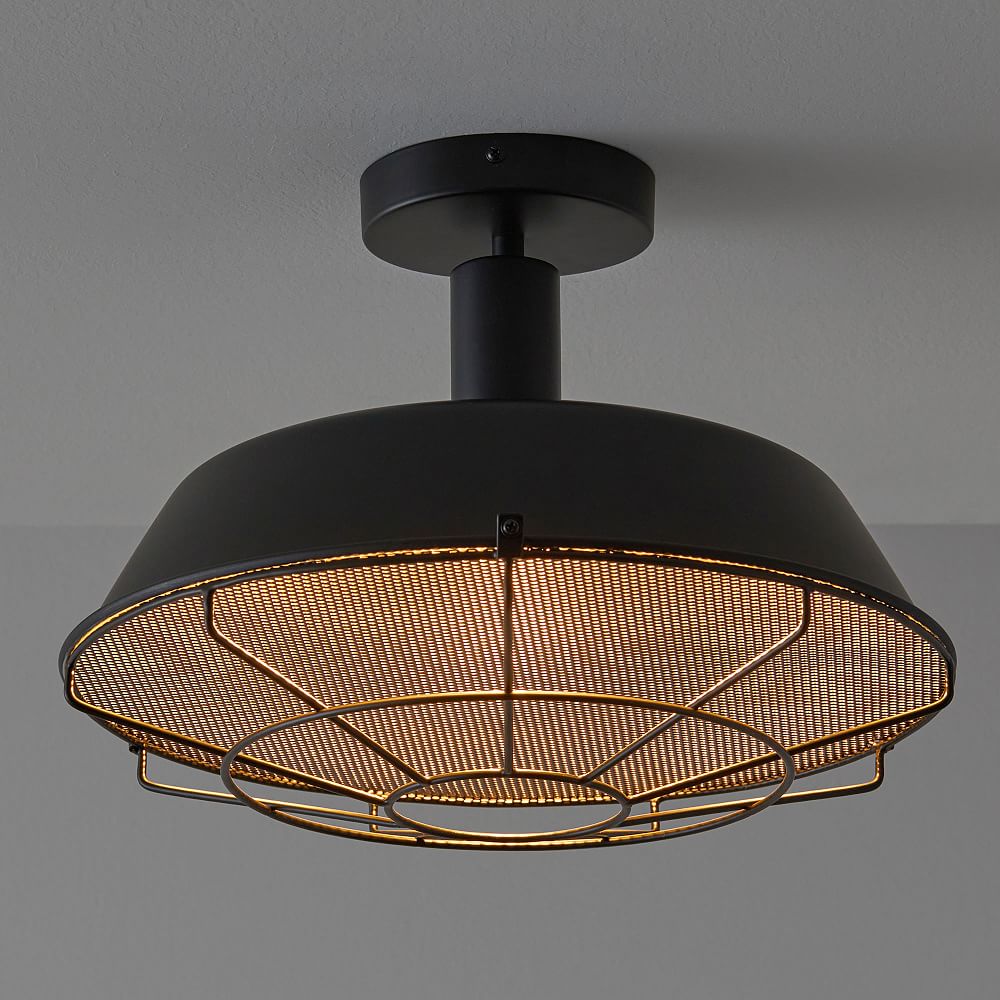 Cage Flush Mount