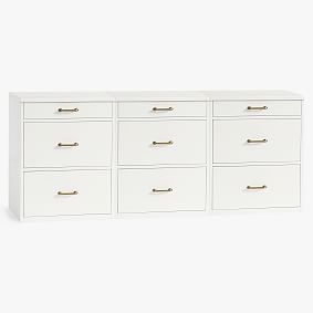 Waverly Triple Chest Set, Simply White