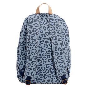 Northfield Blue Leopard Recycled Backpack