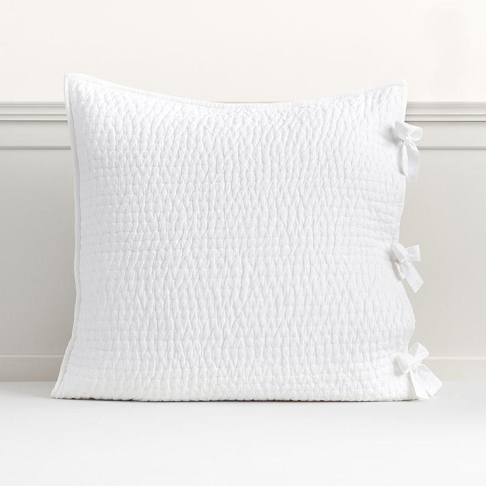 Pick-Stitch Euro Pillow Cover