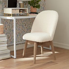 Teddy Stationary Swivel Desk Chair