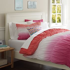 Dip Dye Ruched Sham