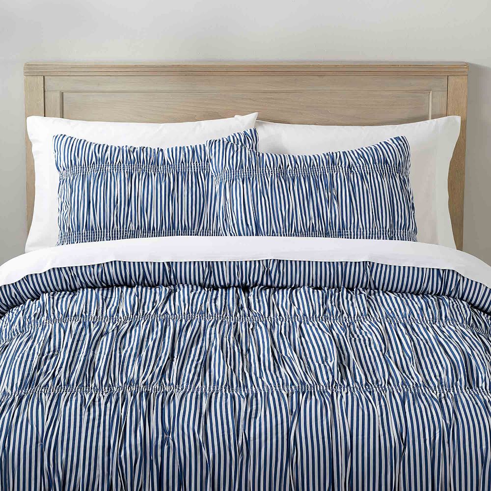 Harper Ruched Stripe Quilt 