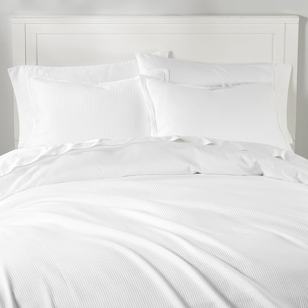 Design Crew Basics Ribbed Matlasse Coverlet