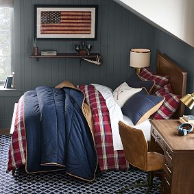 New England Plaid Duvet Cover