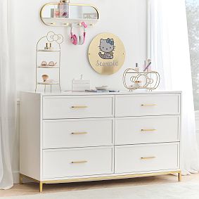 Blaire 6-Drawer Wide Dresser (56w x 19d&quot;)