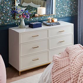 Blaire 6-Drawer Wide Dresser (56w x 19d&quot;)