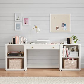 Keaton Writing Desk &amp; Bookcase Set (84&quot;)