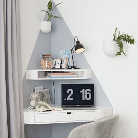 Lane Corner Wall Desk