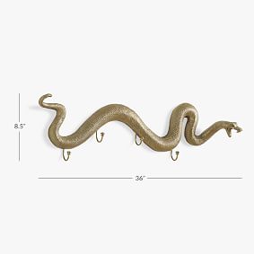 Harry Potter&#8482; Brass Nagini&#8482; Wall Hook