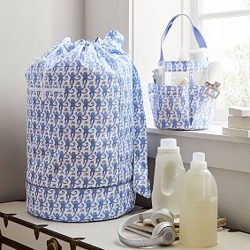 Roller Rabbit Shower Caddy &amp; Laundry Bag Set