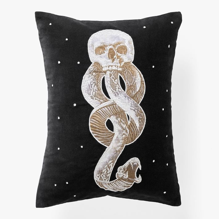 Harry Potter&#8482; Dark Mark Glow-in-the-Dark Pillow Cover