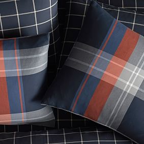 Walker Plaid Duvet Cover - Shop The Look