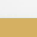 Cotton Linen Blend White/Gold