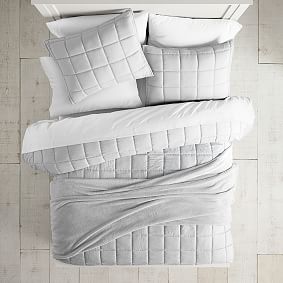Gray Super Soft Microfiber Comforter &amp; Sham - Get The Look