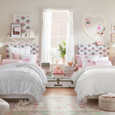 Pink Perfection Dorm Room