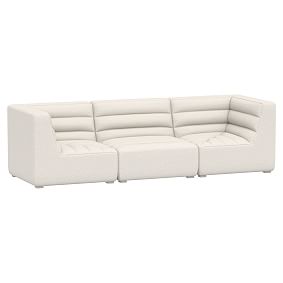 Hudson Sofa Set, Tweed Ivory