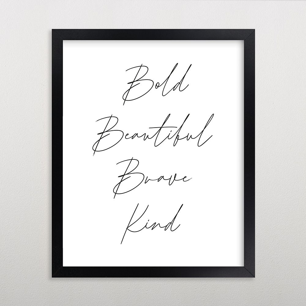 Minted&#174; Affirmation Framed Wall Art