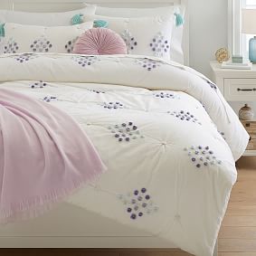 Open Box:  Luna Diamond Tufted Quilt &amp; Sham &ndash; Cool Multi